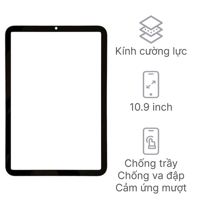kính cảm ứng ipad air 5 1