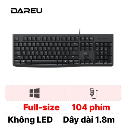 Bàn phím có dây Dareu LK185 1