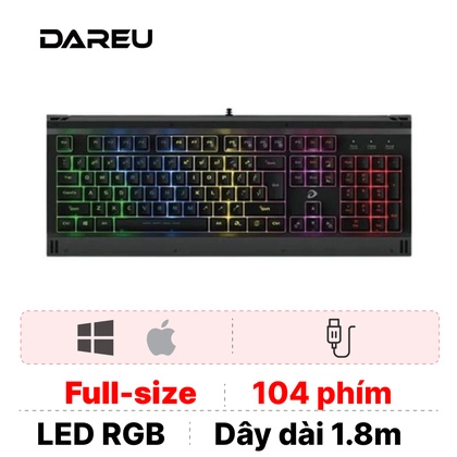 Bàn Phim Gaming Gia Cơ Dareu Lk145 1