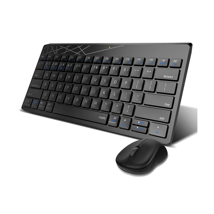Combo Bàn phím + Chuột không dây Rapoo 8000M Đen 3