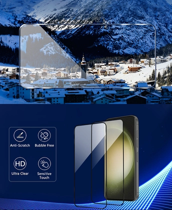 Dán chống va đập Samsung Galaxy S24 Ultra Mipow Premium Full cao cấp Đen 9