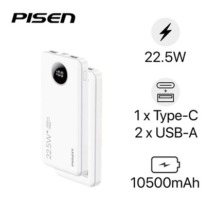 Pin dự phòng Pisen Pro - Power Cube 21.000 mAh 22.5W 1