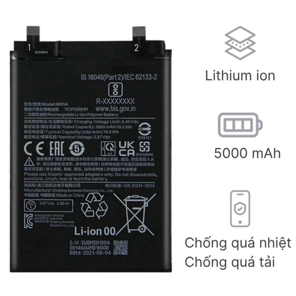 pin Xiaomi Redmi Note 11 Pro 1