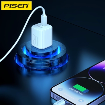 Củ sạc Pisen Quick Ice Crystal PD 20W (TS-C165) 2