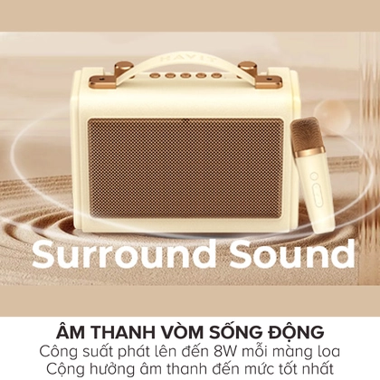 Loa Bluetooth Havit SK823BT 2 MIC 7