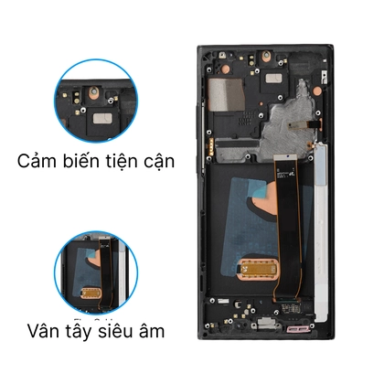 màn hình Samsung Galaxy Note 20 Ultra nguyên khung chính hãng GENA loại A+ Size 6.8 7