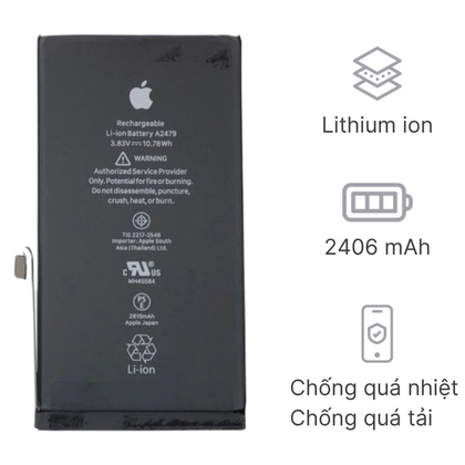 pin iPhone 13 Mini chính hãng Pisen 3