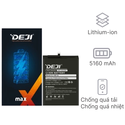 pin Samsung Galaxy M10 chính hãng Deji 1