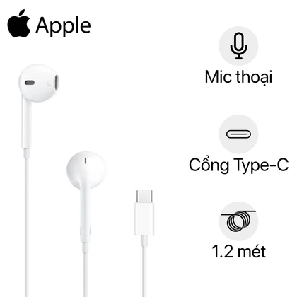 Tai nghe Apple Earpods cổng Usb-C chính hãng 1