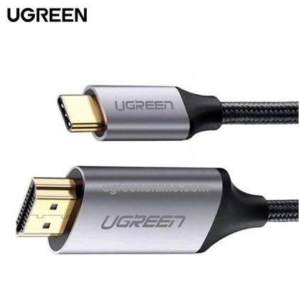 Cáp chuyển đổi Ugreen USB-C to HDMI 4K 60Hz MM142 50570 dài 1.5m 1
