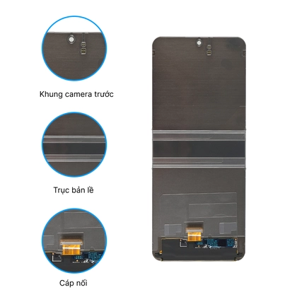 màn hình Samsung Galaxy Z Flip 5 rời mặt trong chính hãng GENA loại Pro 4