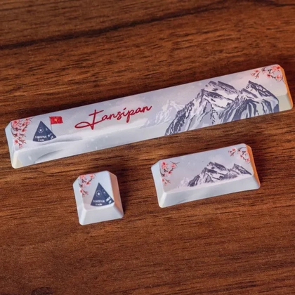 Bàn phím cơ không dây E-Dra EK361W Snow Yellow Switch 6