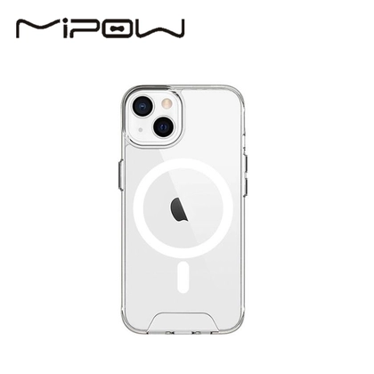 Ốp lưng iPhone 13 Mipow Tempered Glass With Magsafe Transparent 1