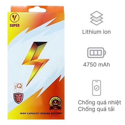 pin iPhone 14 Plus dung lượng siêu cao chính hãng Vmas 2