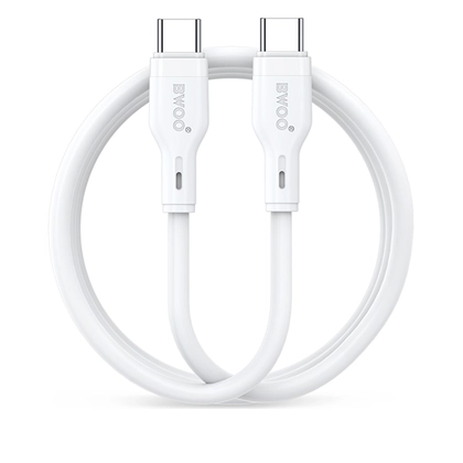 Cáp sạc nhanh BWOO Type-C to Type-C 60W X286C-C dài 1M 4