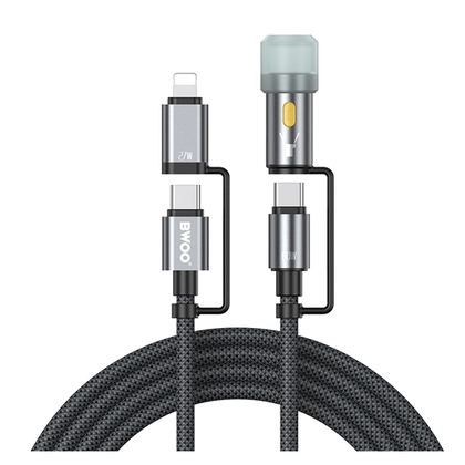 Cáp sạc nhanh BWOO Micro 120W X286V dài 1M 3