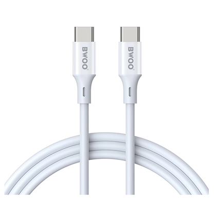 Cáp sạc nhanh BWOO Type-C to Type-C PD 60W X282C-C dài 1M 4