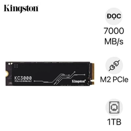 Ổ cứng SSD Kingston SKC3000 M2 PCIe NVME Gen 4 1TB 1