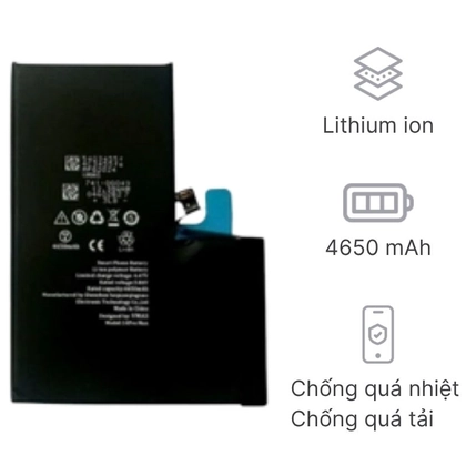 pin iPhone 14 Pro Max dung lượng siêu cao chính hãng Vmas 3