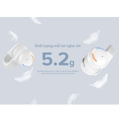 Tai nghe Bluetooth thể thao Havit OWS907 Open-Ear - Hồng