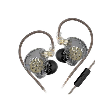 Tai nghe có dây KZ EDX Lite (có mic) - Xám