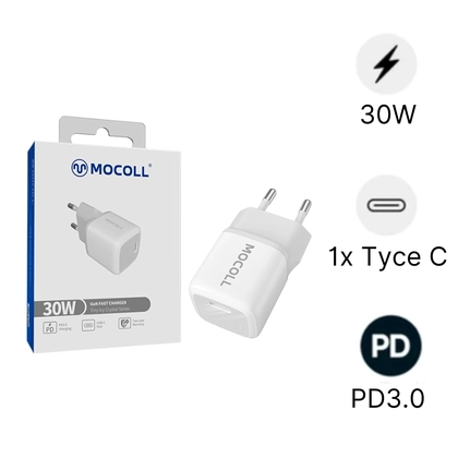 Củ sạc nhanh 30W Mocoll Tiny Icy Crystal (EU) 1