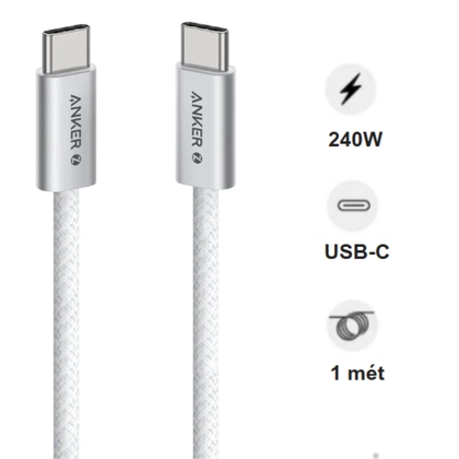 Cáp Anker Zolo USB-C to USB-C 240W dài 1m A8060 1