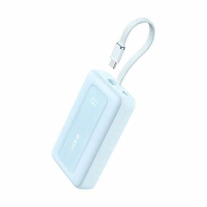 Pin sạc dự phòng Anker Zolo 10000mAh 30W 1a1c Tích Hợp Cáp C, L A1680 2
