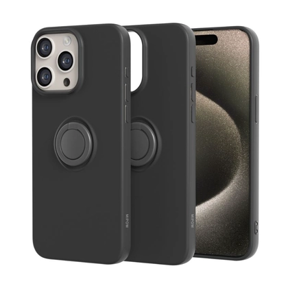 Ốp lưng iPhone 15 Pro Max Mipow Ring Stand TPU leather 1