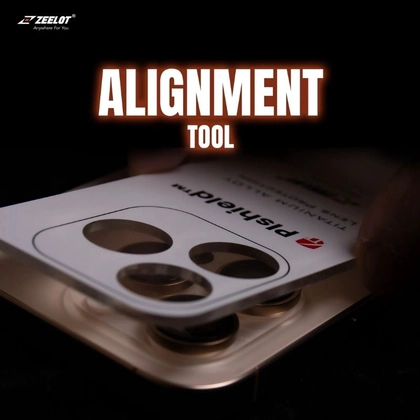 Miếng dán camera iPhone 16 Pro/16 Pro Max Zeelot Pishield viền màu chống va đập 2