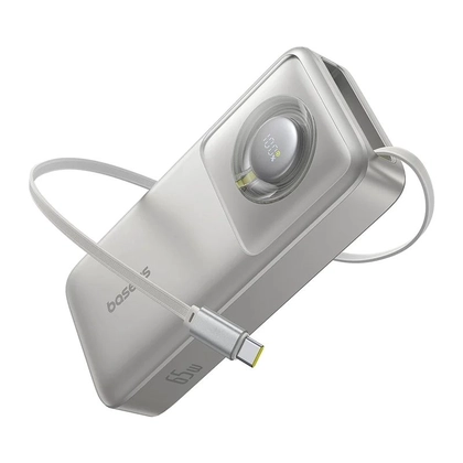 Pin sạc dự phòng Baseus Free2pull kèm cáp thu gọn 20000mAh 65W 3