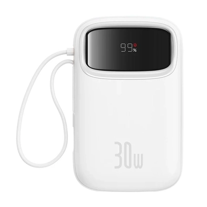 Pin sạc dự phòng Baseus Qpow2 màn hình số 10.000mAh 30W kèm 2 cáp type C 1