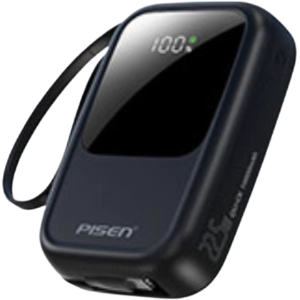 Pin dự phòng Pisen Quick Powerlink Color 22.5W 20.000mAh kèm cáp Lightning và Type-C D154 - Xanh 3
