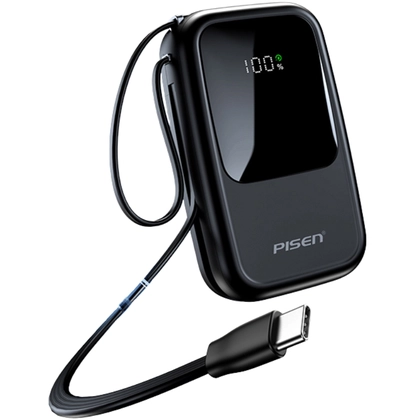 Pin dự phòng Pisen Quick Powerlink Color 22.5W 20.000mAh kèm cáp Lightning và Type-C D154 - Xanh 2