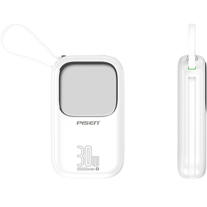 Pin dự phòng Pisen Quick Powerlink Color 22.5W 20.000mAh kèm cáp Lightning và Type-C D154 - Xanh 3