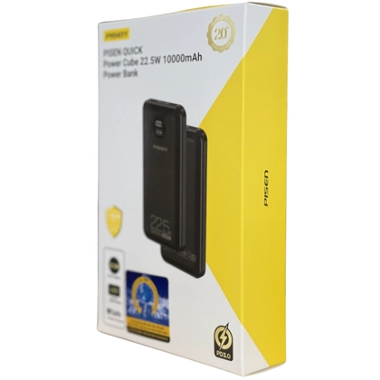 Pin dự phòng Pisen Quick Powerlink Color 22.5W 20.000mAh kèm cáp Lightning và Type-C D154 - Xanh 3