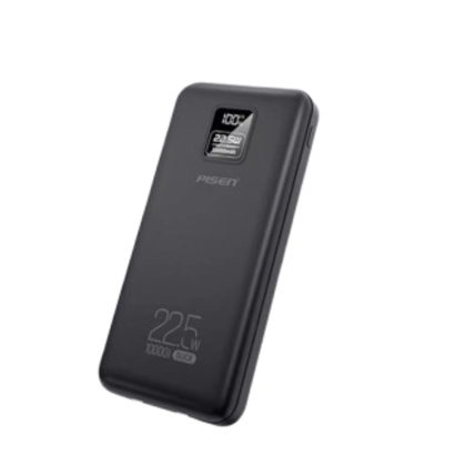 Pin dự phòng Pisen Quick Powerlink Cube 22.5W 10.000mAh kèm cáp Lightning và Type-C D191 1