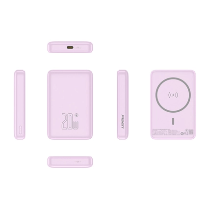 Pin dự phòng Pisen Quick Powerlink Cube 22.5W 10.000mAh kèm cáp Lightning và Type-C D191 2