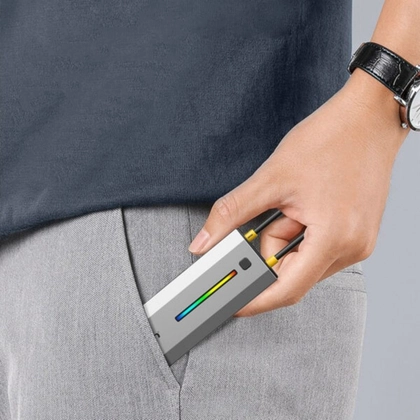 Hub chuyển đổi Pisen Type-C PGM HB39 LED RGB 11 IN 1 5