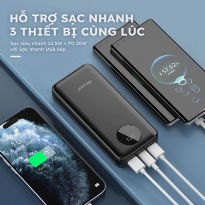Pin dự phòng StarGO Star X2 Lite 20000mAh 22.5W 7