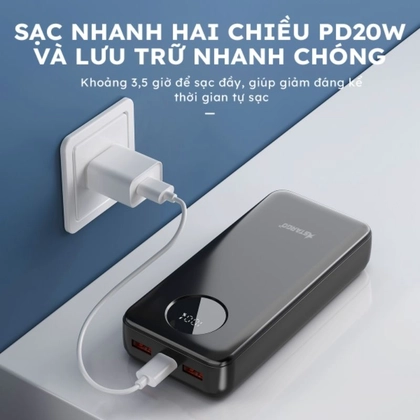 Pin dự phòng StarGO Star X2 Lite 20000mAh 22.5W 8
