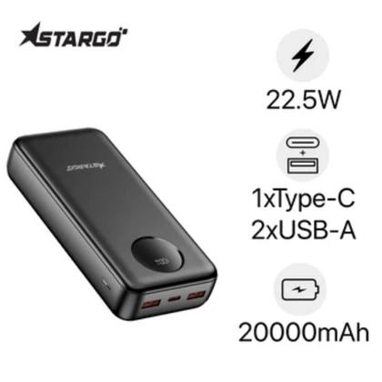Pin dự phòng StarGO Star X2 Lite 20000mAh 22.5W 1
