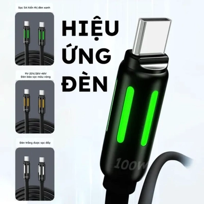 Cáp Stargo Ultralink C1 Type-C to Type-C 100W 1.5M 7