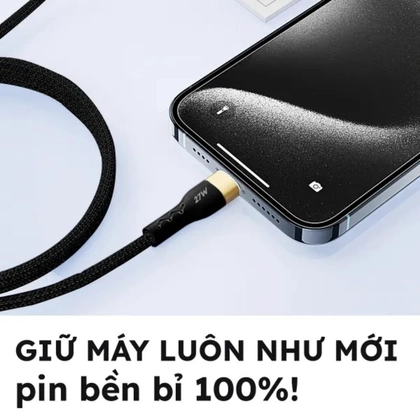 Cáp Stargo Ultralink L1 từ tính Type-C to Lightning 27W 1.2M 9