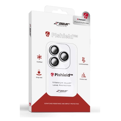 Dán Chống Va Đập Camera Iphone 15 Pro/ Pro Max Zeelot Pishield 1