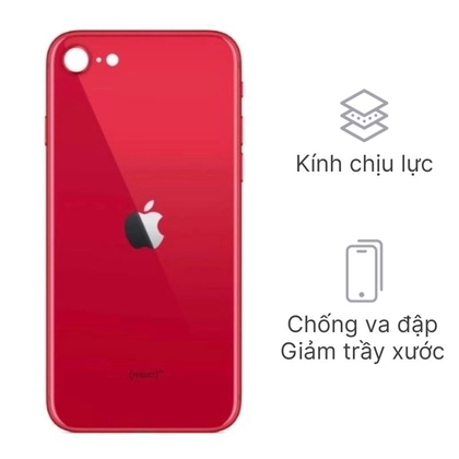 kính lưng iPhone SE 2022 chính hãng GENA 1