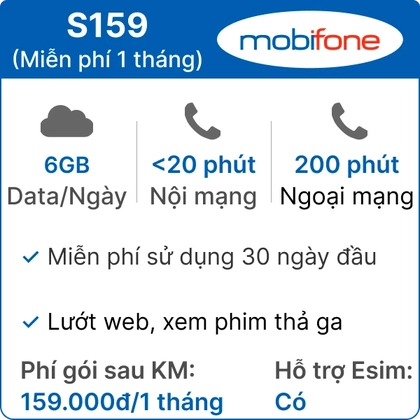 Sim 4G Mobifone MXH100 1GB/Ngày Free Tiktok,YTB,FB - 1 tháng (thành phẩm) 1