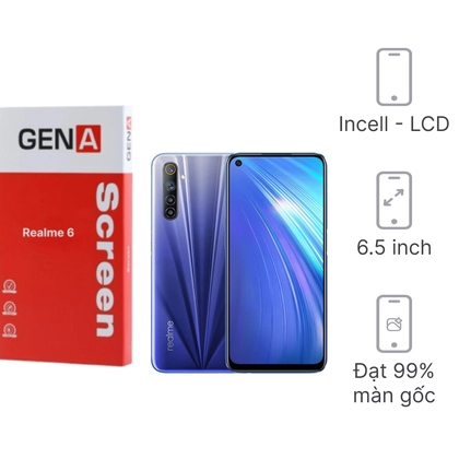 màn hình Realme 6 chính hãng GENA loại Pro 1