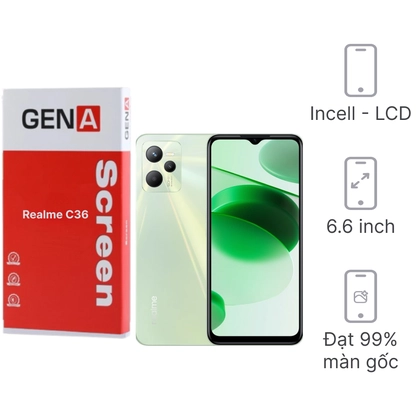 màn hình Realme C36 chính hãng GENA loại Pro 1