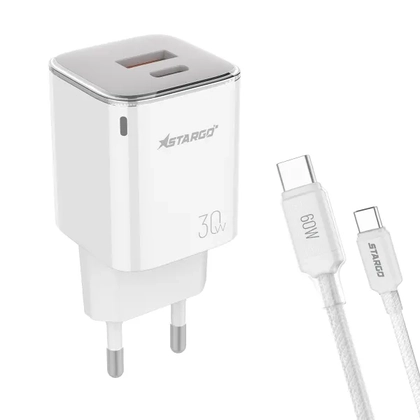 Sạc StarGO Onelink 1C1A 30W kèm cáp C-C CC301 1